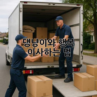 🐶🐱 댕냥이와 행복 이사하는 법🐾🏡