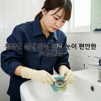청양군🏡 실내 환경 관리: 눈이 편안한 조명💡꿀팁