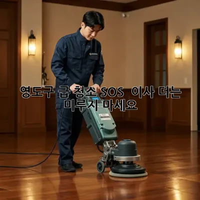 영도구 급 청소 SOS! 🚨 이사, 더는 미루지 마세요!