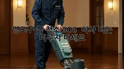 영도구 급 청소 SOS! 🚨 이사, 더는 미루지 마세요!